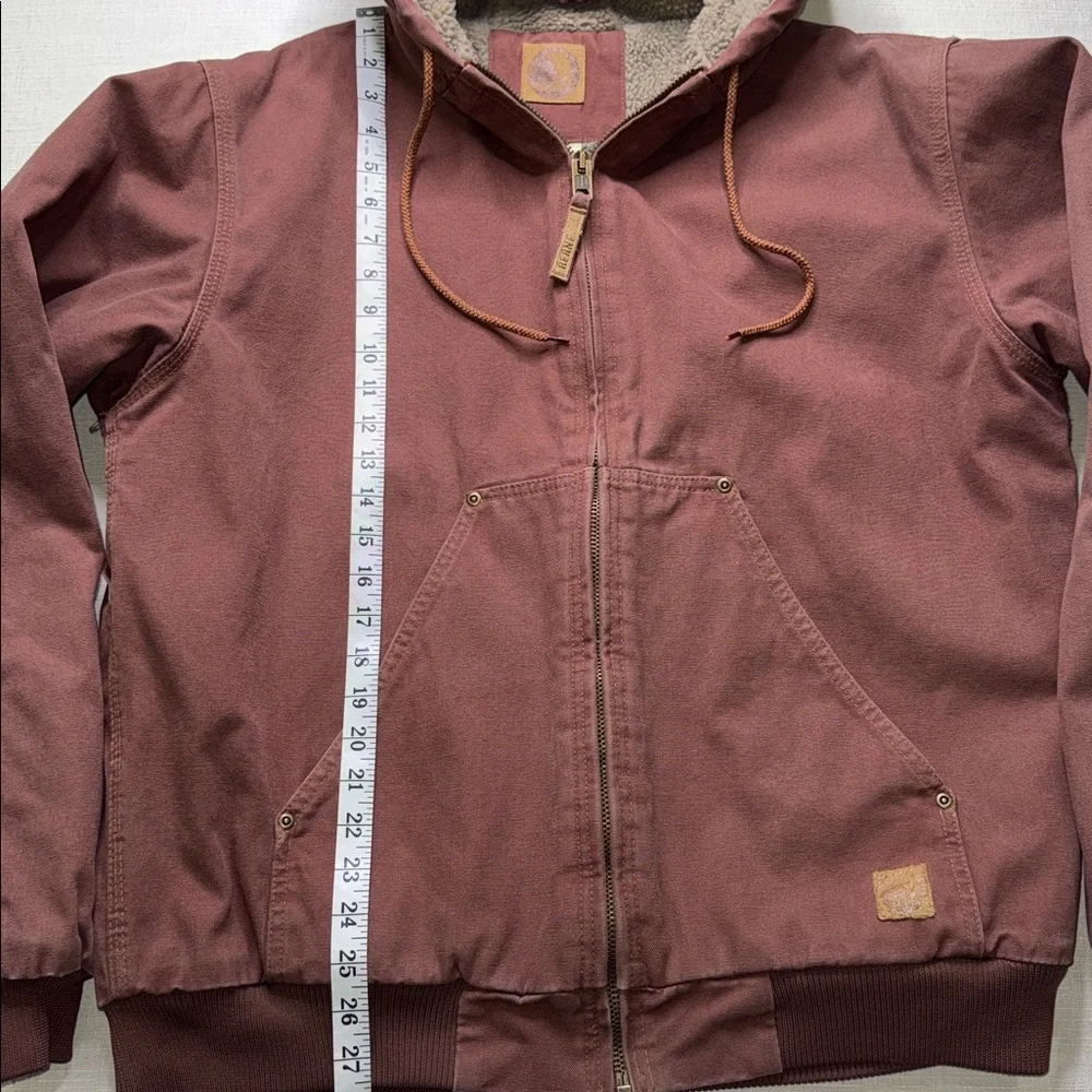 Berne Sherpa Lined Hooded Workwear Jacket